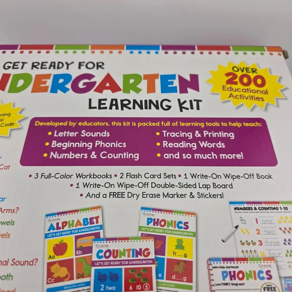 Creative Teaching Materials Kindergarten Learning Kit Educational Set New‎